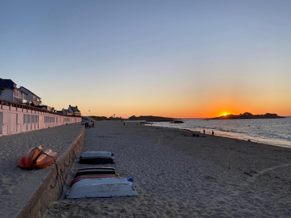 Studio Tregastel Plage A 20 Metres Eksteriør billede
